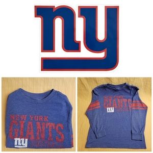 OFFICIAL NFL NY Giants Long Sleeve Shirt